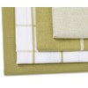 Gözze - Set of 4 Tea Towels, 100% Jacquard Cotton,