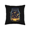 Nice Fireflies in a Jar Funny Glowing Insects in Jar