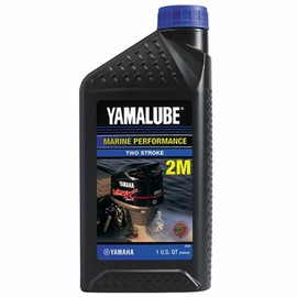Yamaha New OEM Yamalube 2M 2-Stoke Marine Oil, LUB-2STRK-M1-12