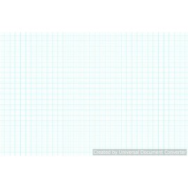 10 sheets - Large Format Graph Paper 1/4" scale Blue Ink (7 Different Sizes) - 18" x 24"