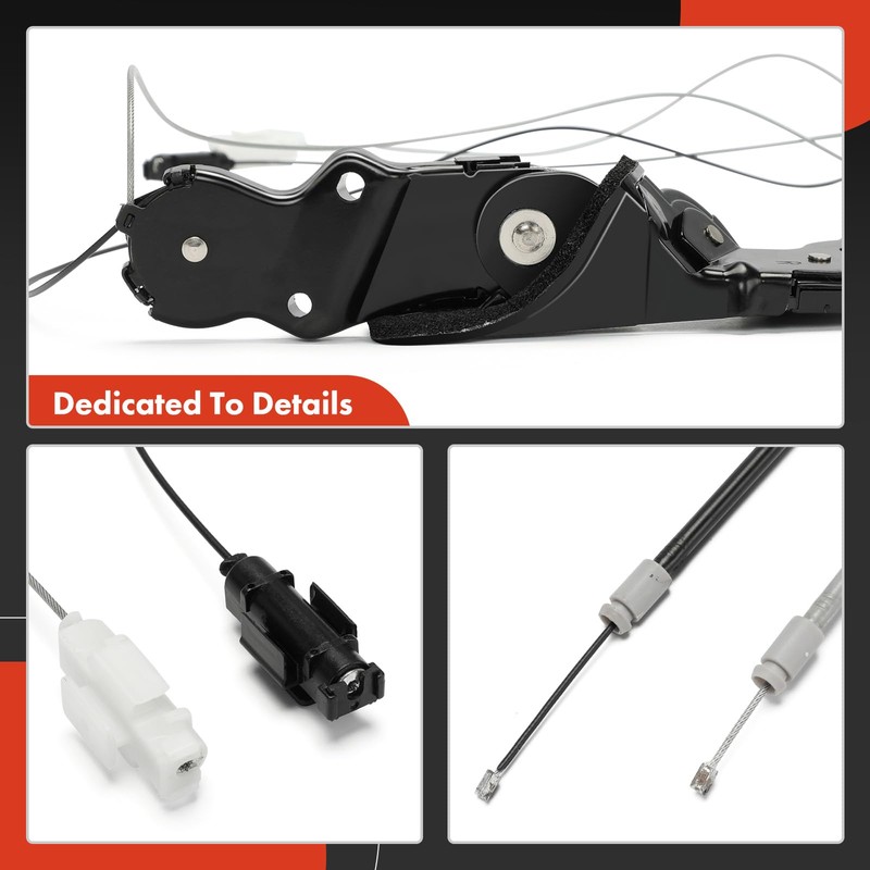 A-Premium Power Sliding Driver and Passenger Door Spool Control Cable