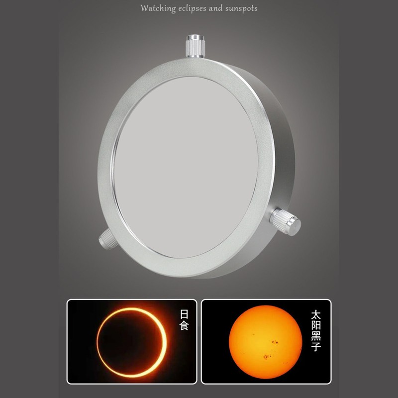 Safety Film Solar Filter 84‑110mm Safe Solar Eclipse Telescope Filter