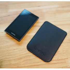 Keystone Crypto Hardware Wallet Pouch, Black PU Leather Case, Premium Protective Case, Suitable for Keystone Pro and Keystone Essential
