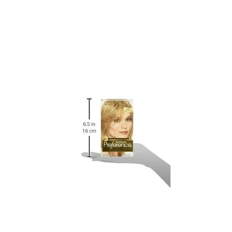 L'Oréal Loreal Superior Preference Hair Color Fade Defying 8 Medium