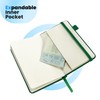 Tasalas Pocket Notebook Portable A6 Notebooks with Inner Pocket and