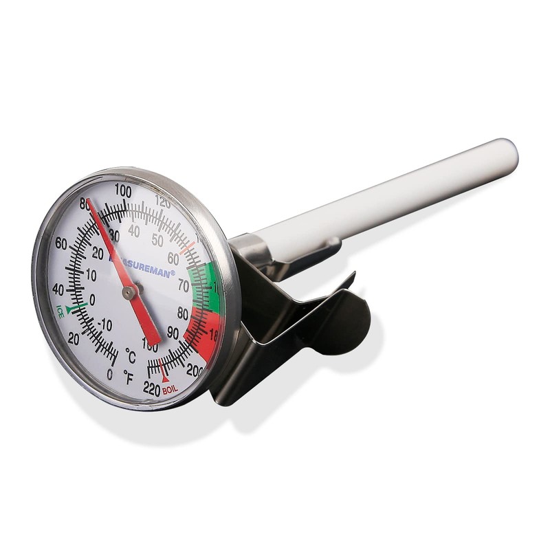 MEASUREMAN Esfera de lectura instantánea de 2 pulgadas, 0 ~