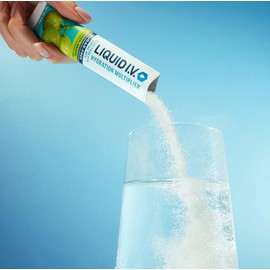 Liquid I.V. Sugar-Free Hydration Multiplier - Green Grape - Hydration Powder Packets | Electrolyte Powder Drink Mix | Convenient Single-Serving Sticks | Non-GMO | 1 Pack (14 Servings)