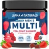 Llama Naturals Multivitamin for Men, Vegan, Organic Gummies with Vitamin