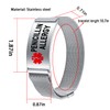 YOTHIWAD Medical Alert Bracelets for Men Women Medical Id Bracelets