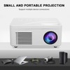 Mini Projector Home Portable HD 1080P Wall Projection Video USB