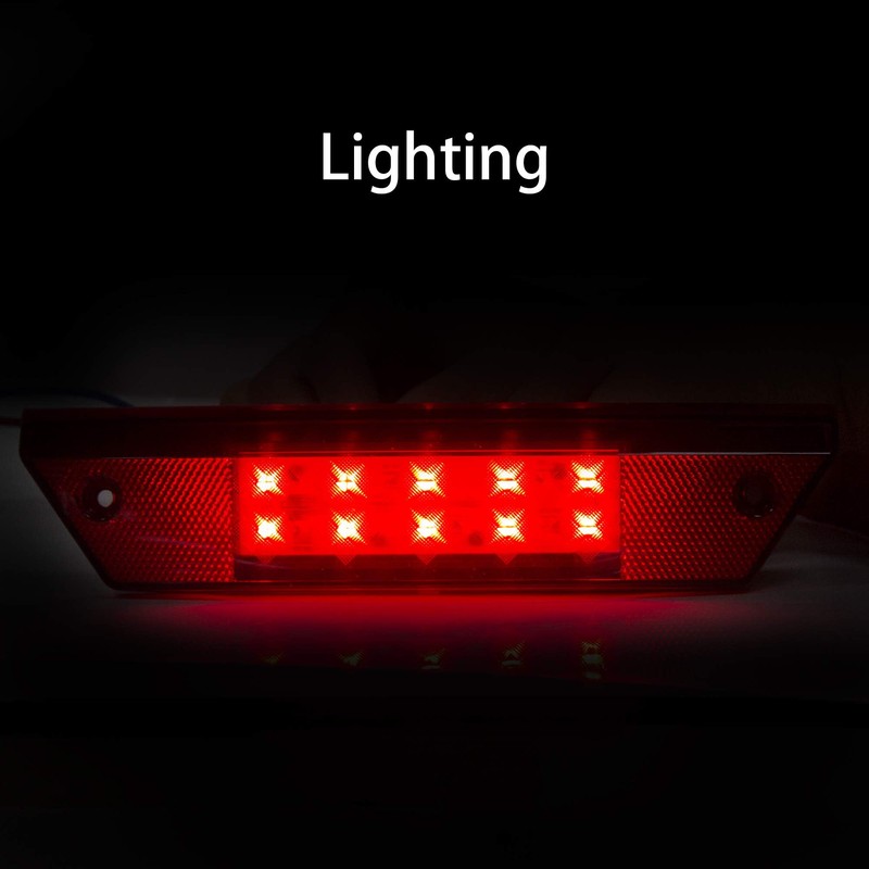 HECASA TailLight Lamp Compatible with 2009-2016 Polaris Ranger 500 700