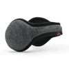 180s Men's American Wool Behind-the-Head Ear Warmer (Brown Tweed)