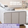 Chuangseed 6" x 20Yds Transparent Cat Scratch Deterrent Tape -