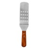 Norpro Stainless Steel Jumbo Slotted Spatula with Mahogany Handle, 12-Inch