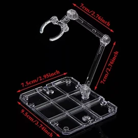 Unbranded 12Pc HG144 Adjustable Action Figure Display Holder Base Doll Model Support Stand