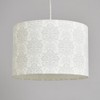 Litecraft Light Shade 30 cm Damask Print Easy Fit Ceiling