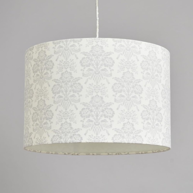 Litecraft Light Shade 30 cm Damask Print Easy Fit Ceiling