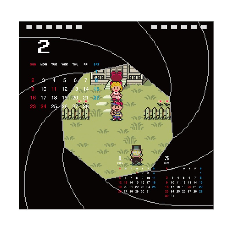 Almost Day Whiteboard Calendar 2025 (MOTHER) Desktop