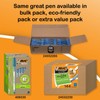 70 x BIC Xtra Life Round Stic Ballpoint Pens, Medium
