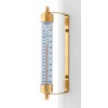Conant T1FLB Brass Vermont Outdoor Thermometer