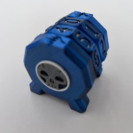 MTG Life Counter | D100 | Custom Made | 3D Printed | Commander Tray Compatible | Fable Forged Workshop - Mana Color: Black Mana