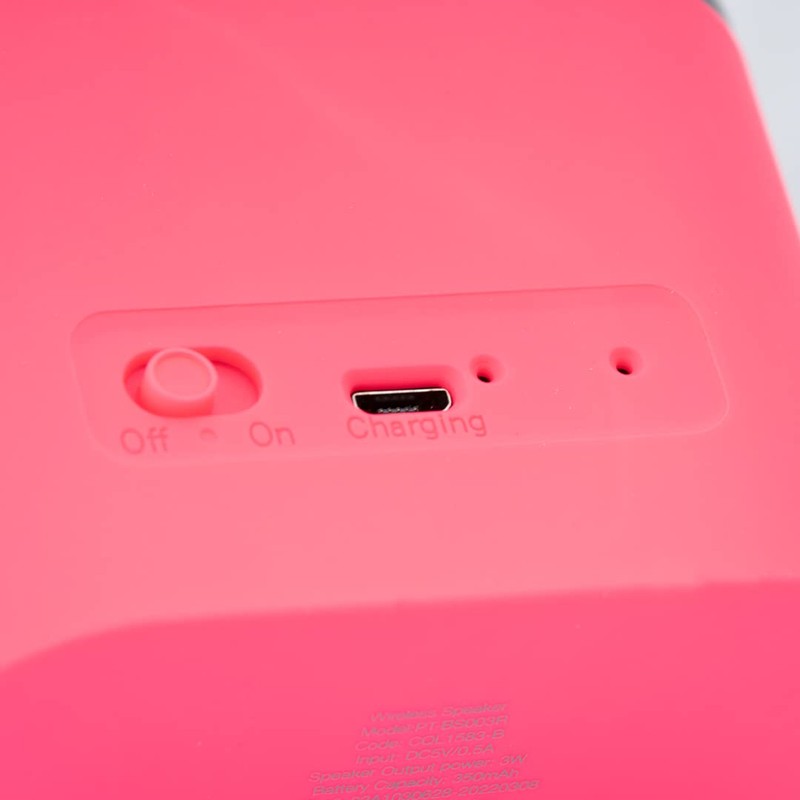 Celly, Fluo Speaker, Bluetooth Speaker with Bluetooth 5.1 Technology and