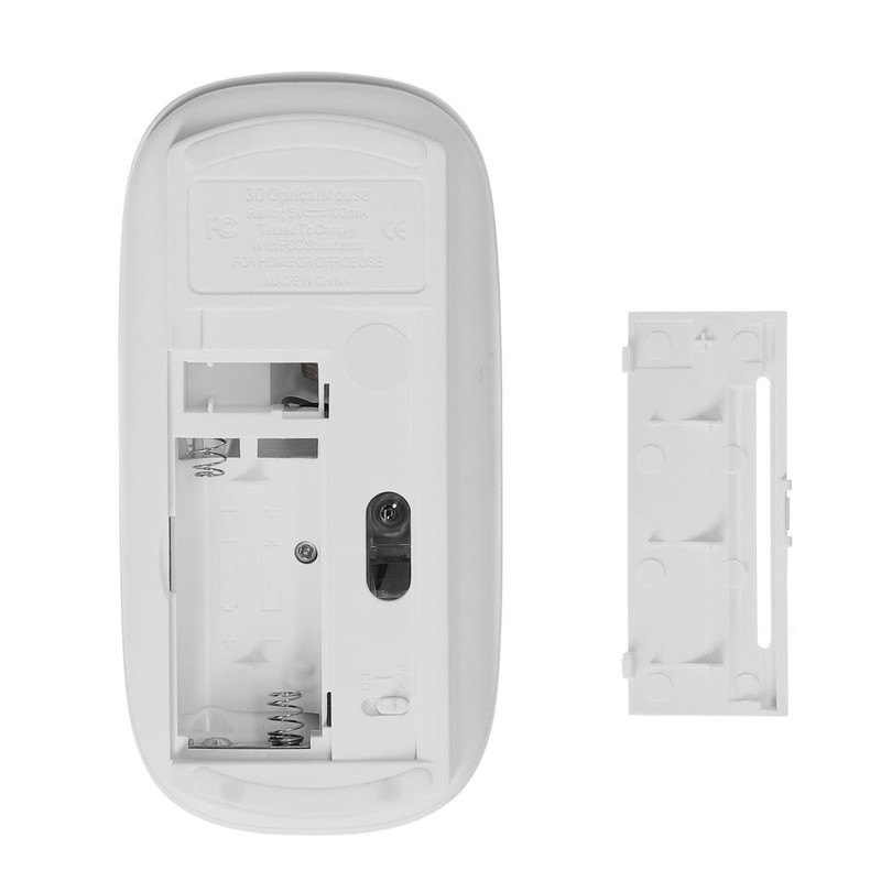 USB Mouse Wireless Smart Slim Mini Portable 2.4G Cordless Mouse