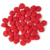 Cousin DIY Red 3/4 inch Poms, 45 Pack