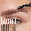 Eyebrow Pencil Waterproof & Sweatproof with Dual-Ended Design for Precise