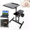 FIKNEE Mobile Tattoo Workstation, Adjustable Trolley Tattoo Machine Work Station