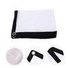 TEHAUX Folding Portable Projector Screen Polyester Outdoor Movie Projection Screen