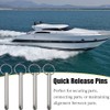 4PCS Quick Release Pins Diameter 6mm Bimini Top Pin with