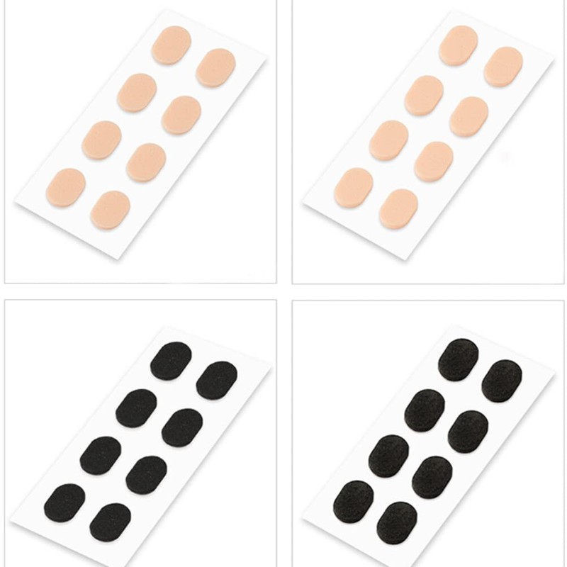 Healeved 10Pcs Eyeglass Nose Pads Soft Sponge Anti Slip Nose