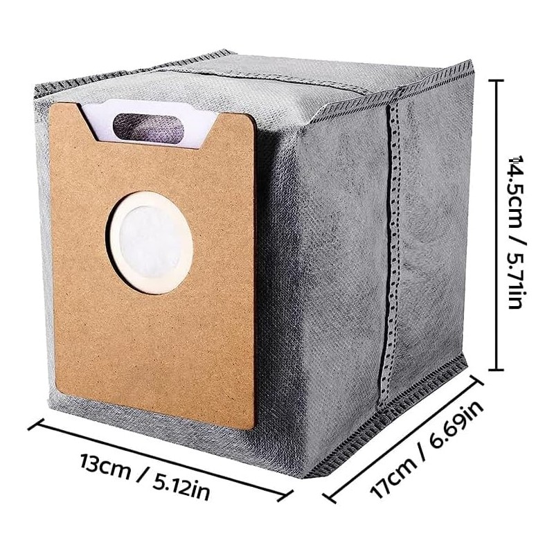 Derborisen Box 10 Pack Dust Bags Replacement Vacuum Bags Suitable
