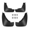 Fit4drive Set Of 4 Flexible Pvc Mud Flaps Splash Guard