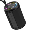 CofunKool Small Portable Bluetooth Speaker with RGB Light, Clear Stereo