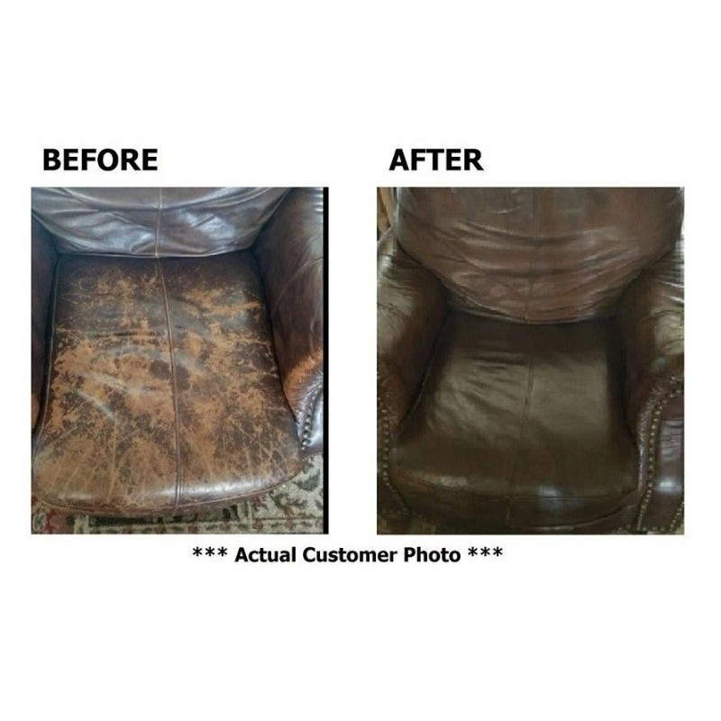 Leather Restore Espresso Very Dark Brown Leather Color Repair 4