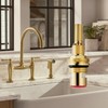 Brass 1-002 Ceramic Valve Cartridge, Compatible With Brass 1001 Ceramic