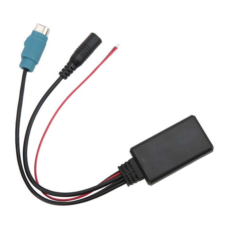 Car Bluetooth5.0 AUX Module Handsfree Mic ABS Wearproof Antiaging for