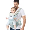 Multifunctional Breathable Baby Carrier with Hip Seat Lumbar Support Waist