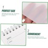 Operitacx Undated Daily Planner Notepad for Tear-Off Portable Planning Notebook
