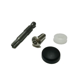 Stainless Steel Anti Theft Bolt Kit Fit for Harley Seat Mounting Rear Fender Black Cap for Motorcycle Car Tuning Part