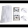 L LIKED Blank Money Band Self Sealing Currency Straps for