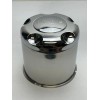 Incubus Chrome 8 Lug Push Thru Wheel Center Cap PCW-131CAP2