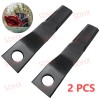Mhanewv Skid Steer Brush Cutter Cutting Blades，For Forestry Machinery AGT-RC72