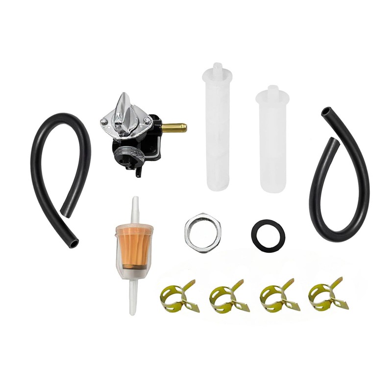 SPNUVR Fuel Valve Petcock with Male Thread Compatible with Motorcycle