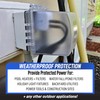 Sealproof 1-Gang Weatherproof In Use Outdoor Outlet Extra Deep Cover