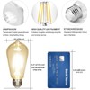 NOTOC LED Edison Bulb 4W,Antique 40W Vintage Edison Bulb,E26 Light