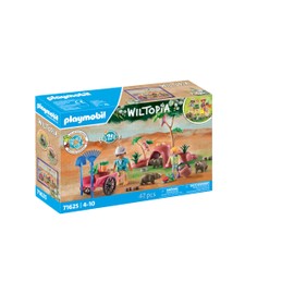 Playmobil 71625 Wiltopia: Wombat Shelter, Adventure in the Australian Outback, made from over 80% recycled and bio-based material, detailed play sets suitable for children ages 4+