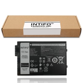 INTIFO 53.5Wh XVJNP Laptop Battery Compatible with Dell Latitude 5430 7330 Rugged Extreme Series 6JRCP 06JRCP [11.4V 4457mAh 3-Cell]